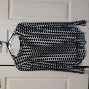 Animal pattern long sleeve